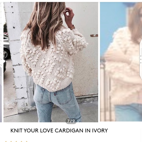 Chicwish Bauble Cardigan - Picture 7 of 10